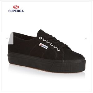 Superga Platform Tennis Shoes